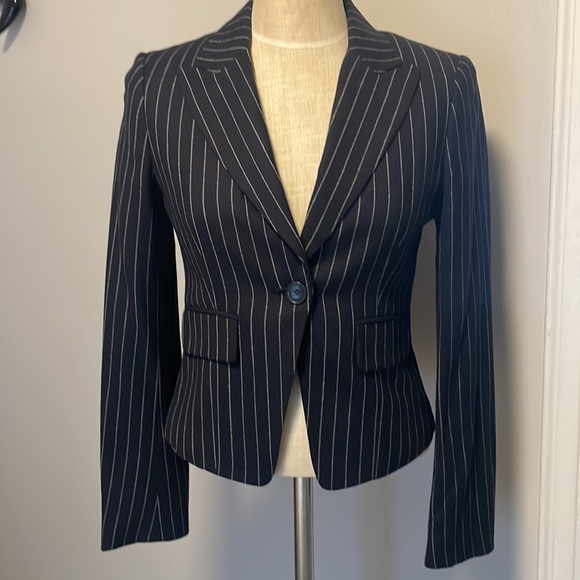 Club Mónaco pinstripe wool pants suit - Picture 2 of 11